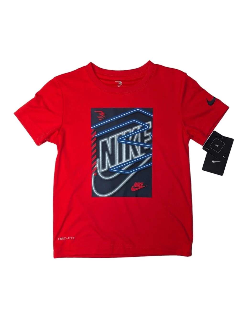 Nike Boy's Dri-Fit T-Shirt and Mesh Shorts 2-Piece Set | Size 6 - Picture 2 of 7